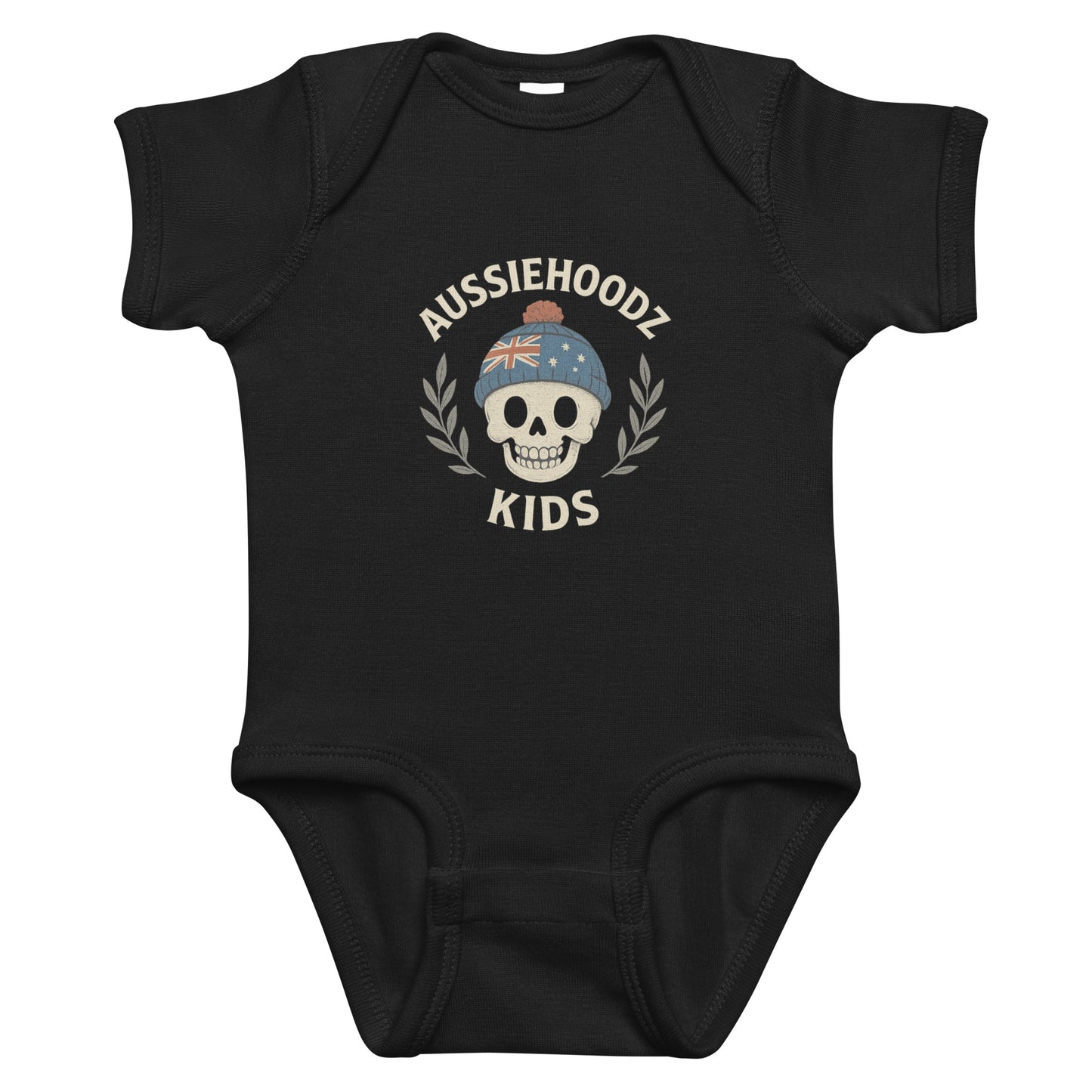 Cubs Bodysuit – Skull & Beanie
