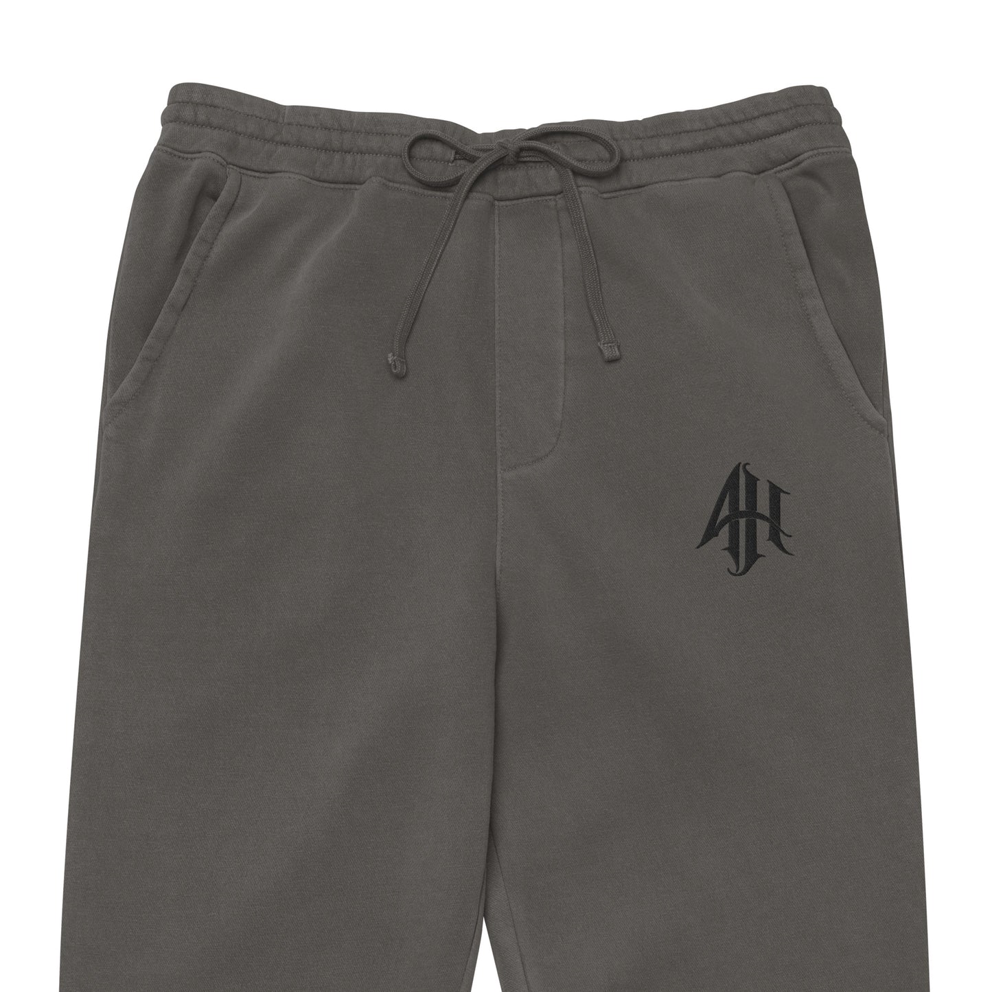 Ash Legion Joggers – Gothic AH Thigh (Pigment-Dyed Series)