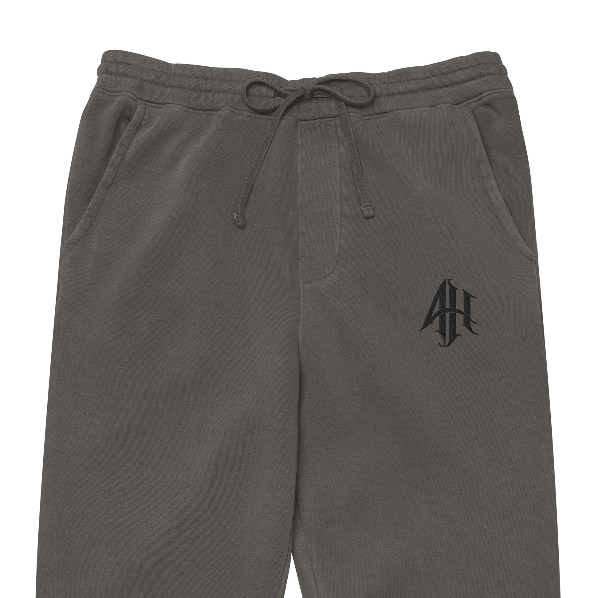 Ash Legion Joggers – Gothic AH Thigh (Pigment-Dyed Series)