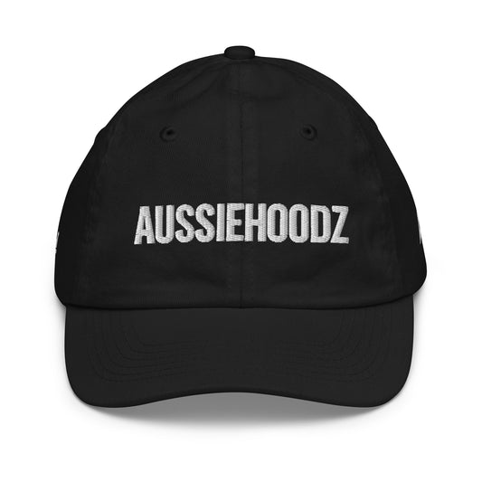 Kids Cap – Triple Embroidery (AUSSIEHOODZ | AH | Crown)